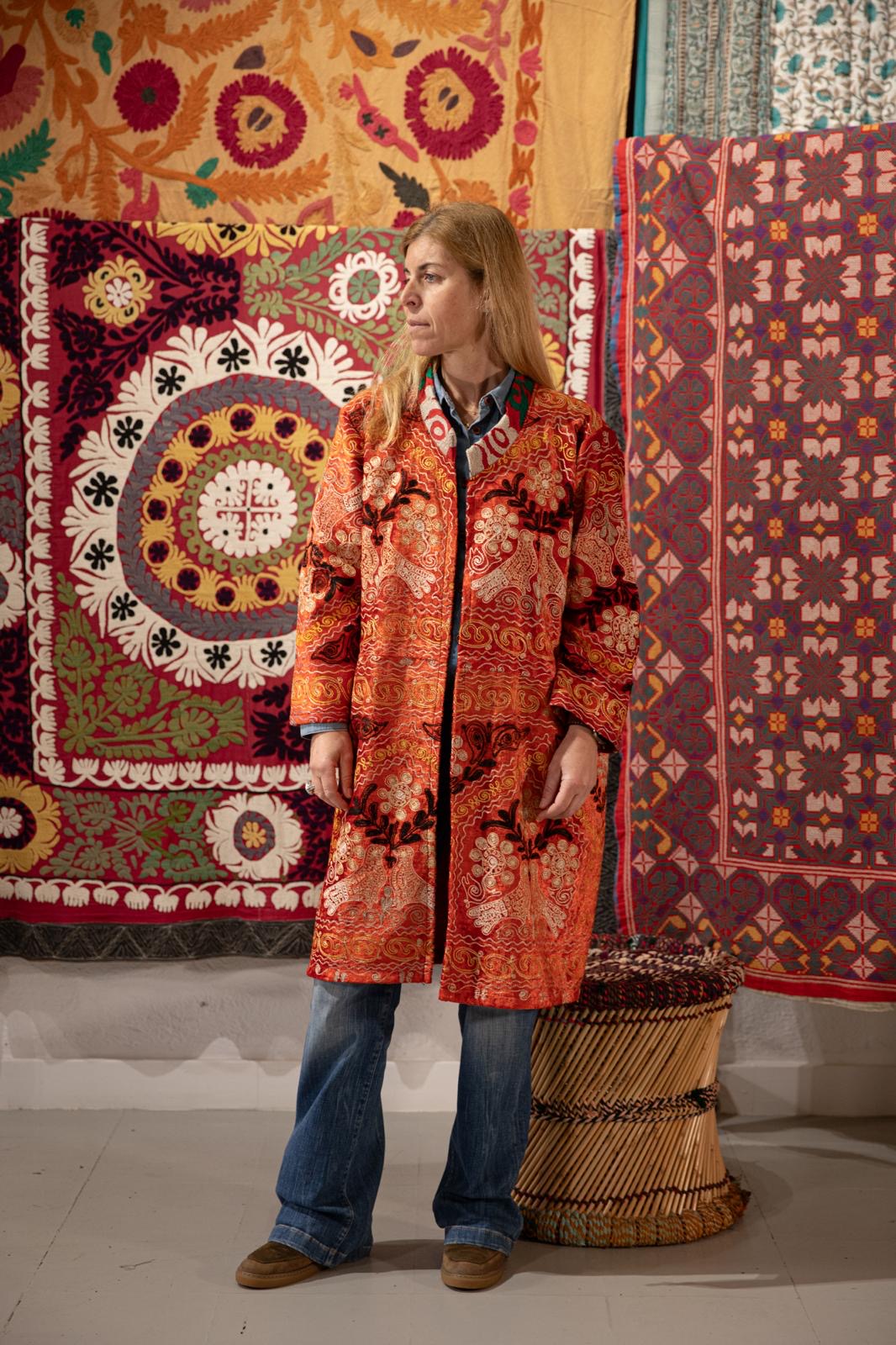 LONG VELVET SUZANI