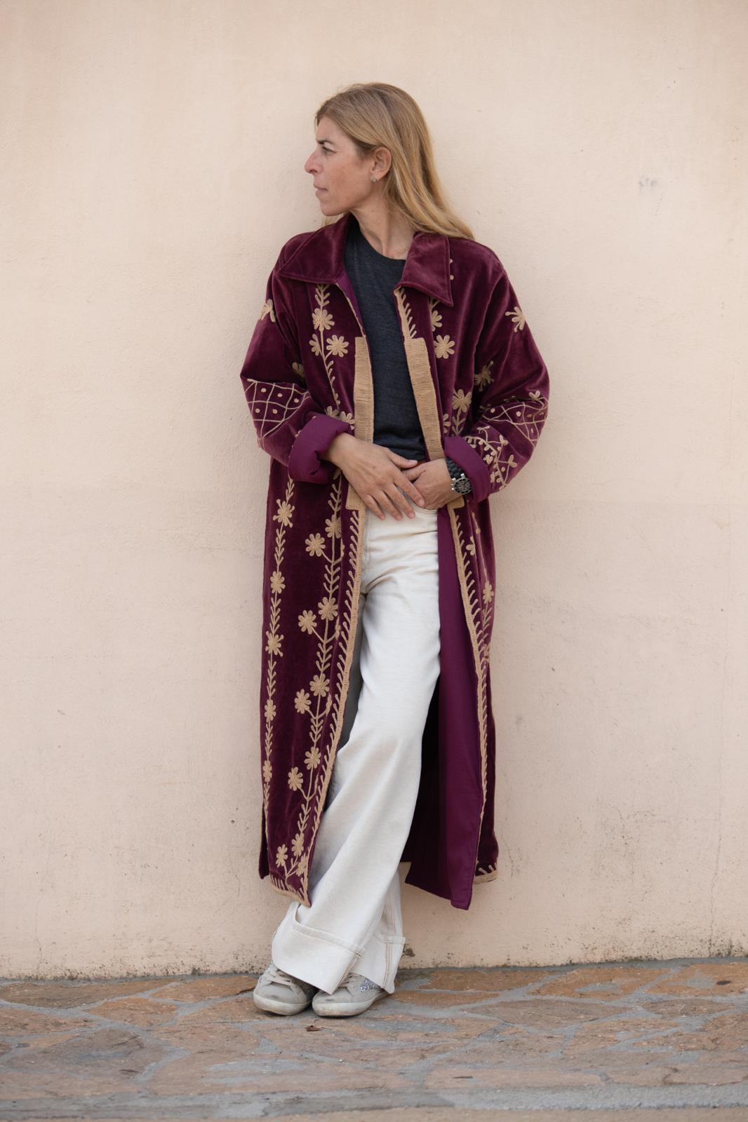 Velvet Embroidered Jacket