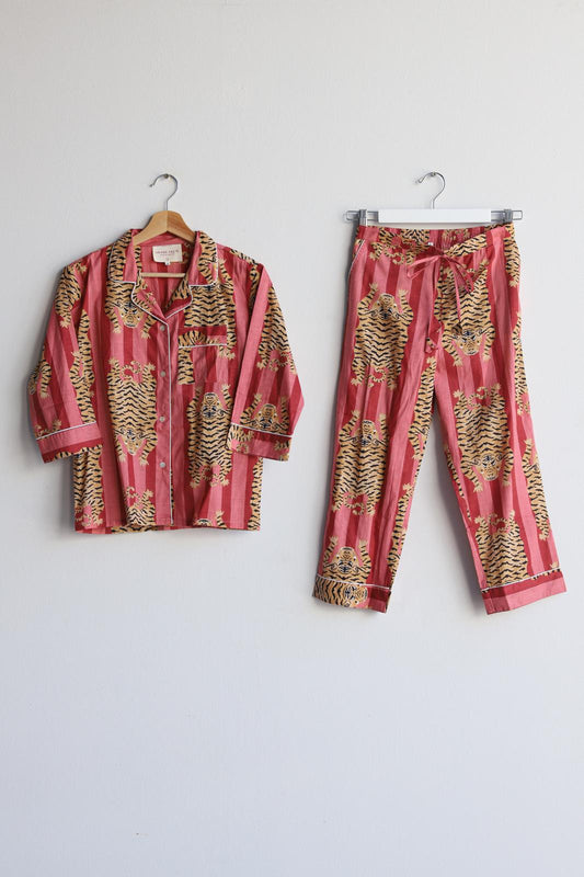 Tiger print pijama