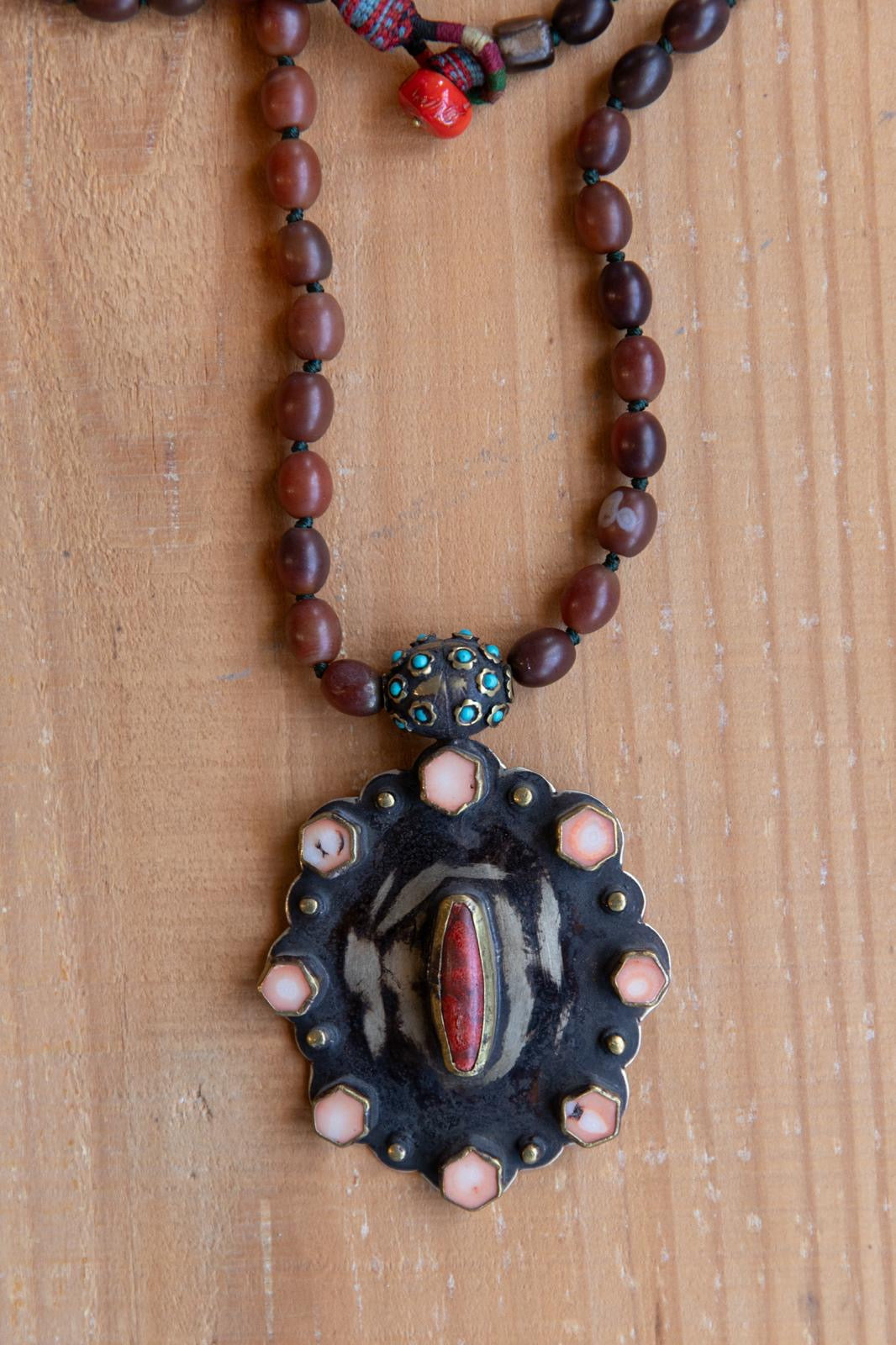 Brown Ágata Necklace