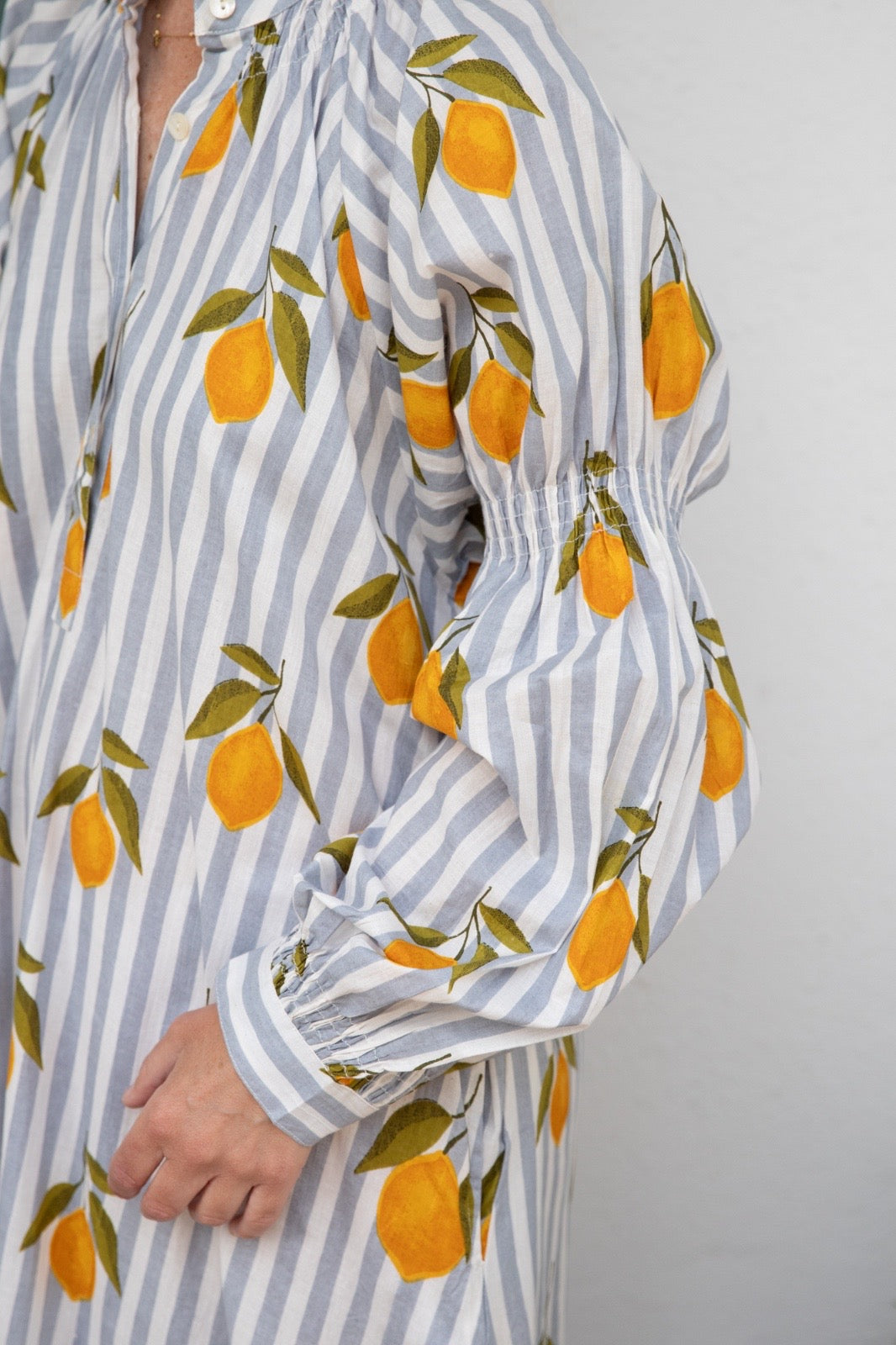 Grey lemons dress