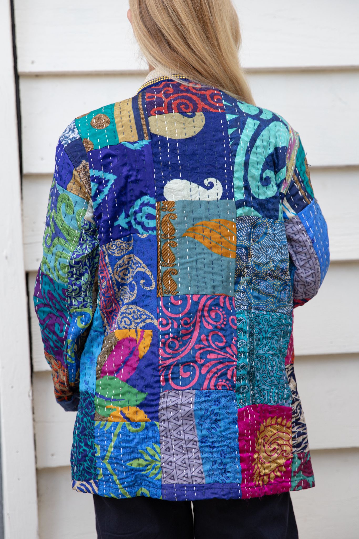 Old Kantha Patchwork Jacket