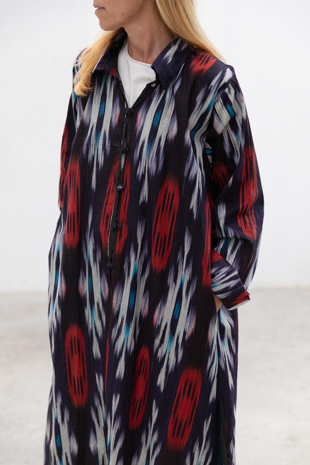 Ikat Long Jacket