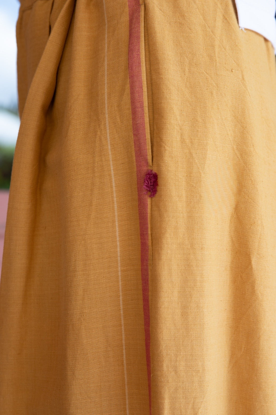 Mustard pants