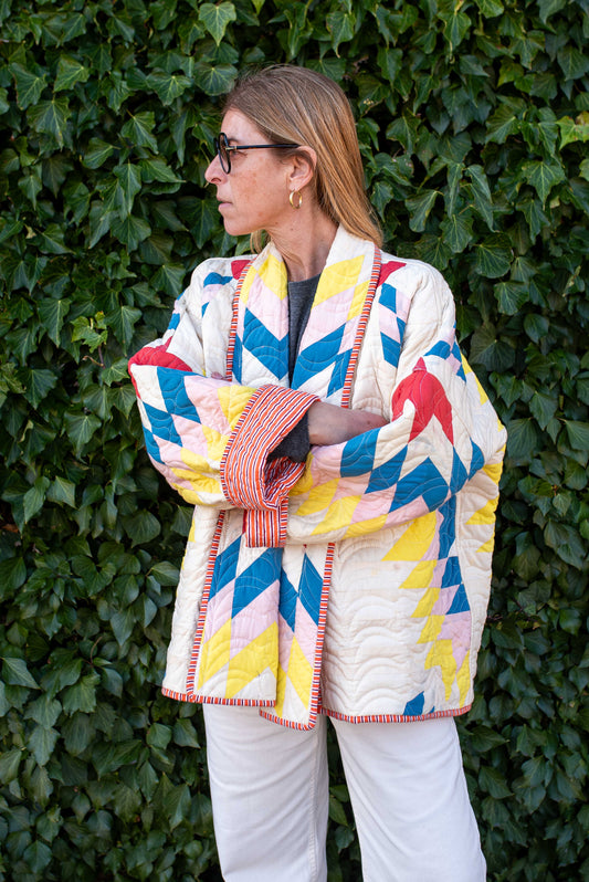 Star PatchWork Quilted Jacket