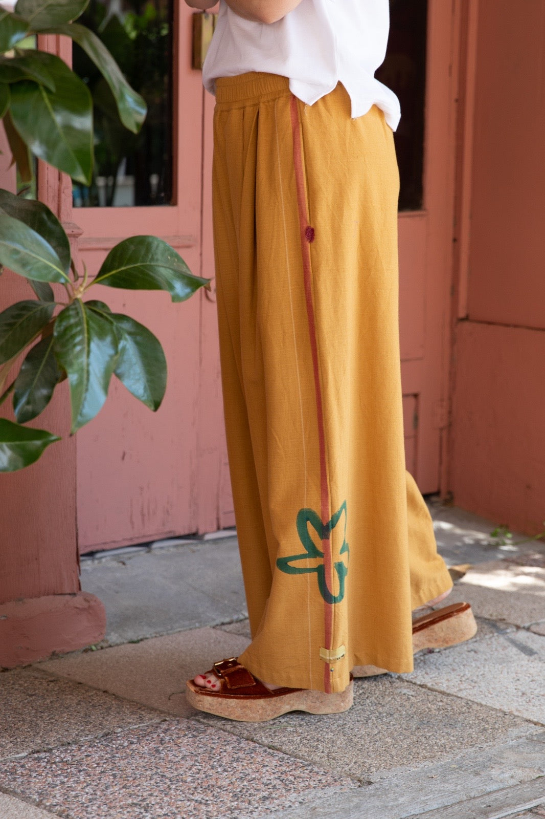 Mustard pants