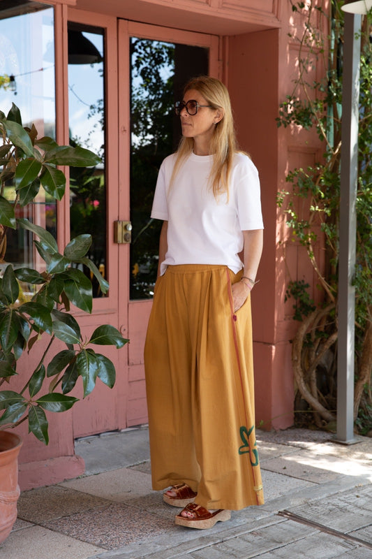 Mustard pants