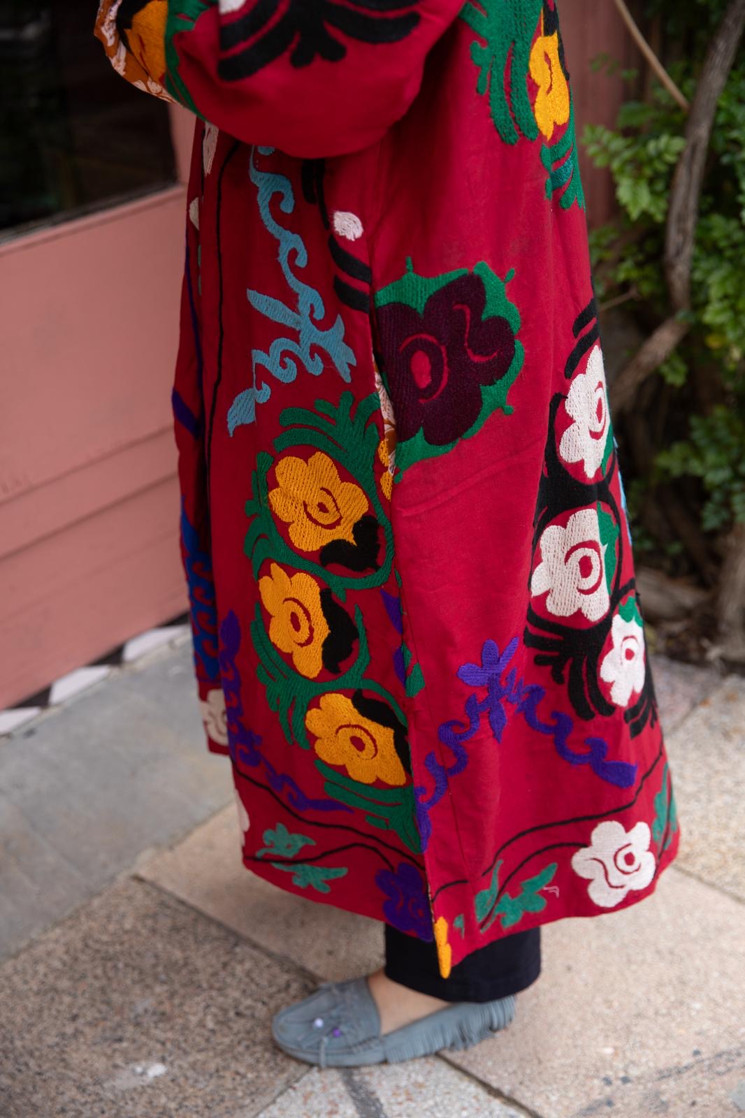 LONG VELVET SUZANI
