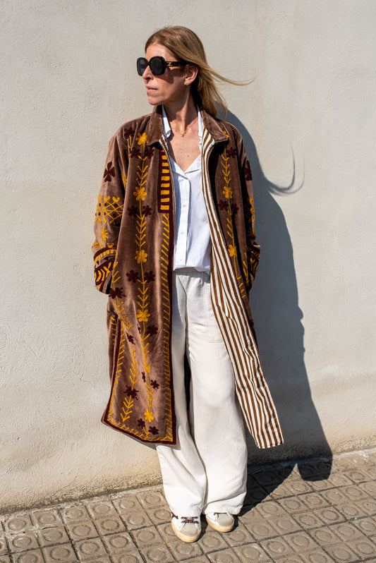 Velvet Embroidered Jacket
