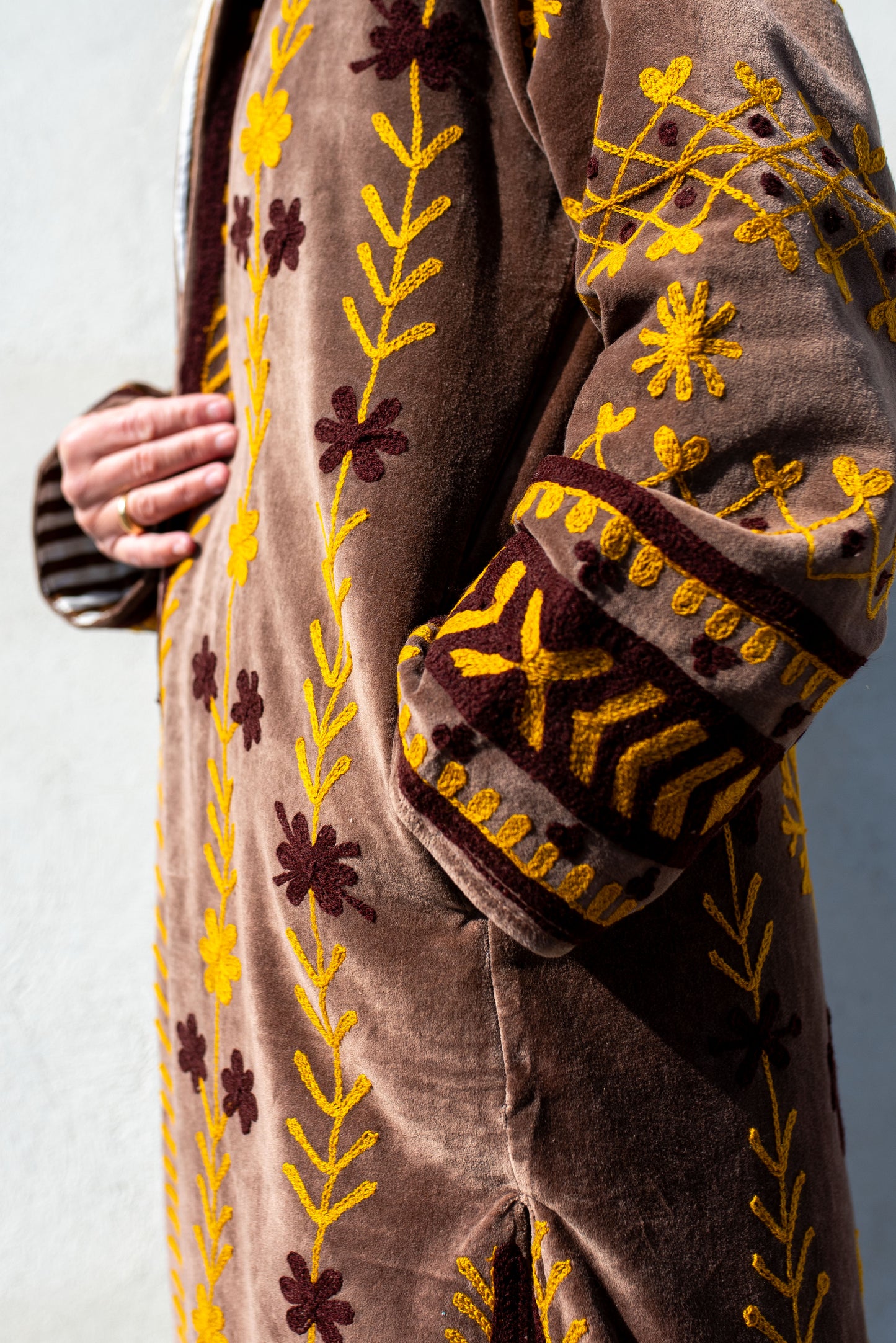 Velvet Embroidered Jacket