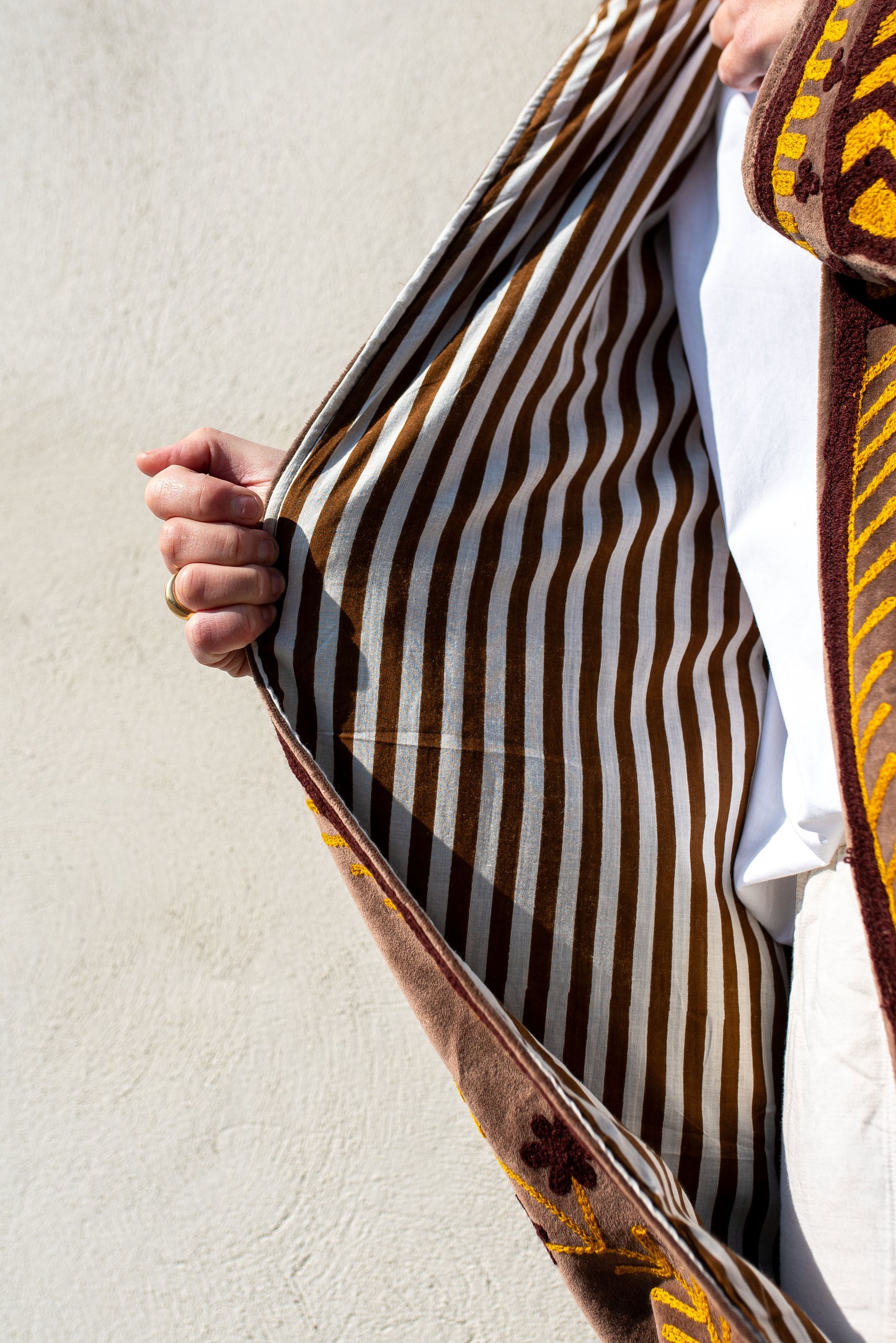 Velvet Embroidered Jacket