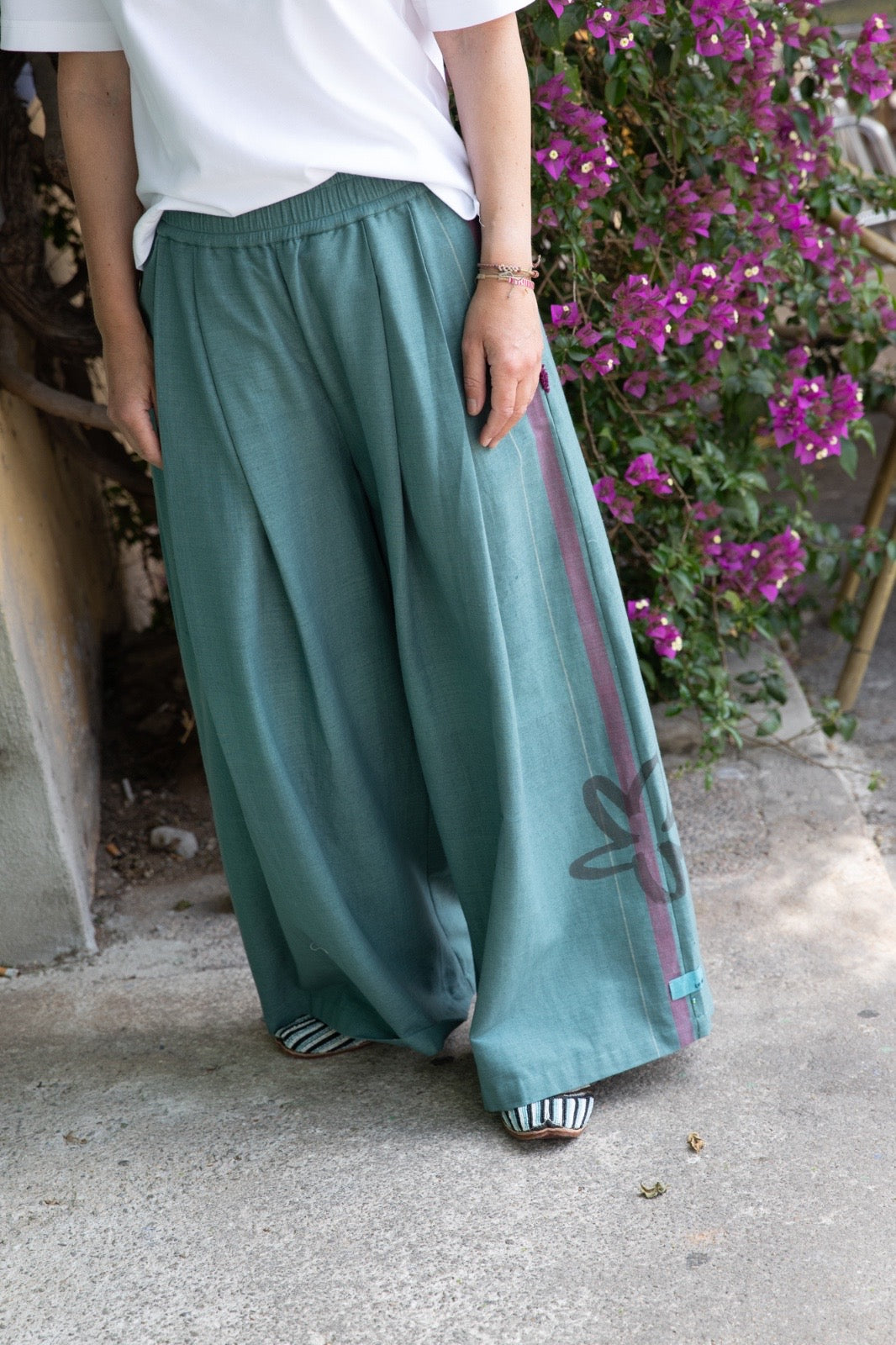 Green pants