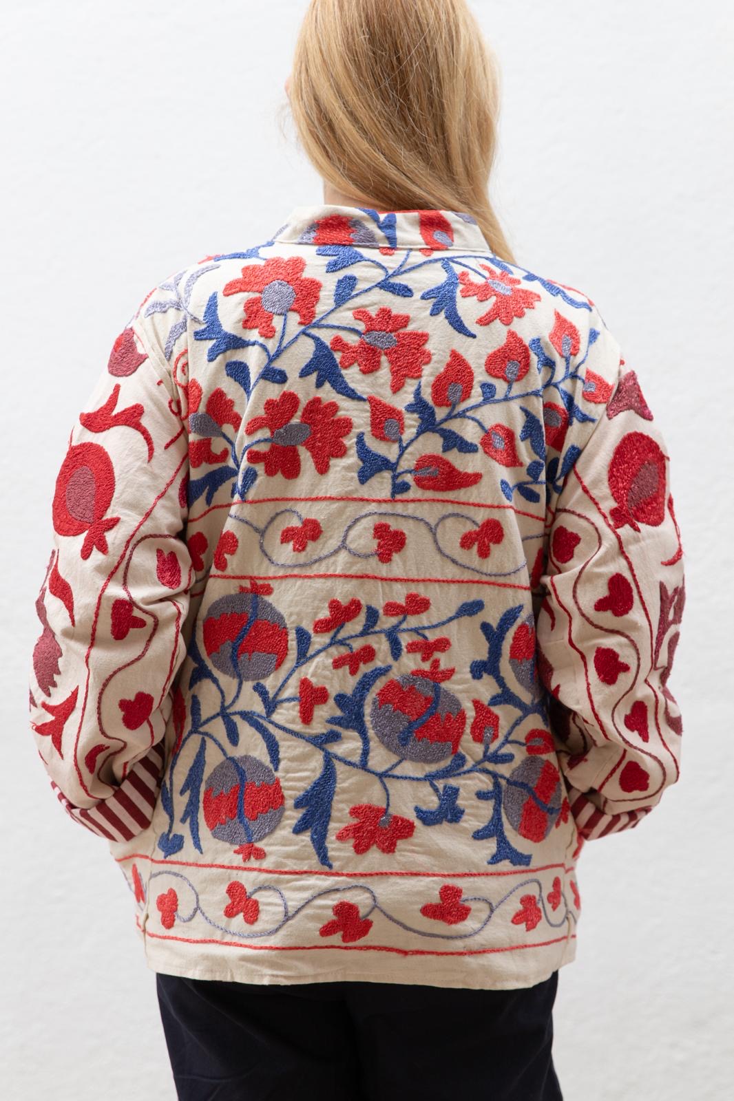 Short Suzani jacket