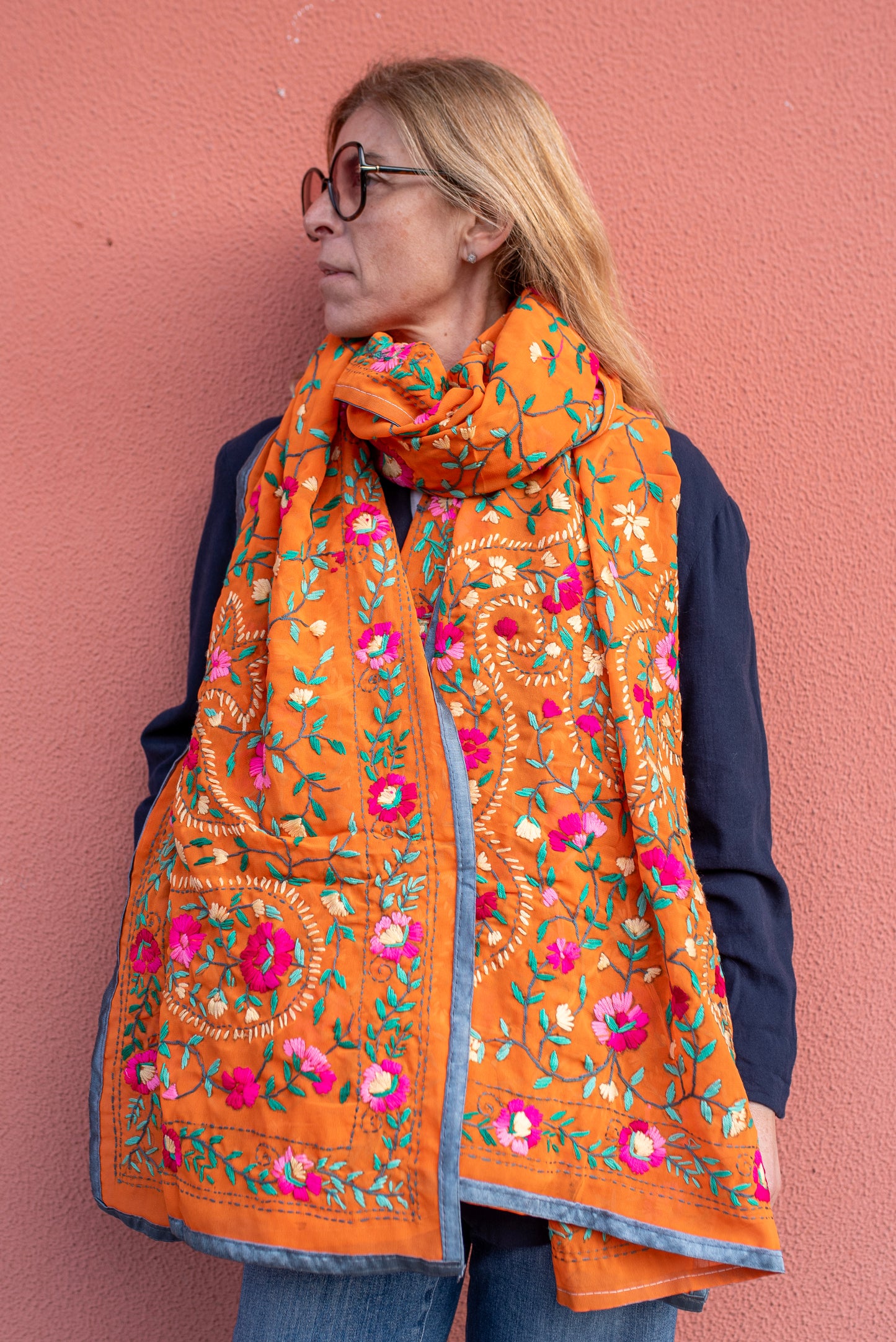 Shawl Embroidered