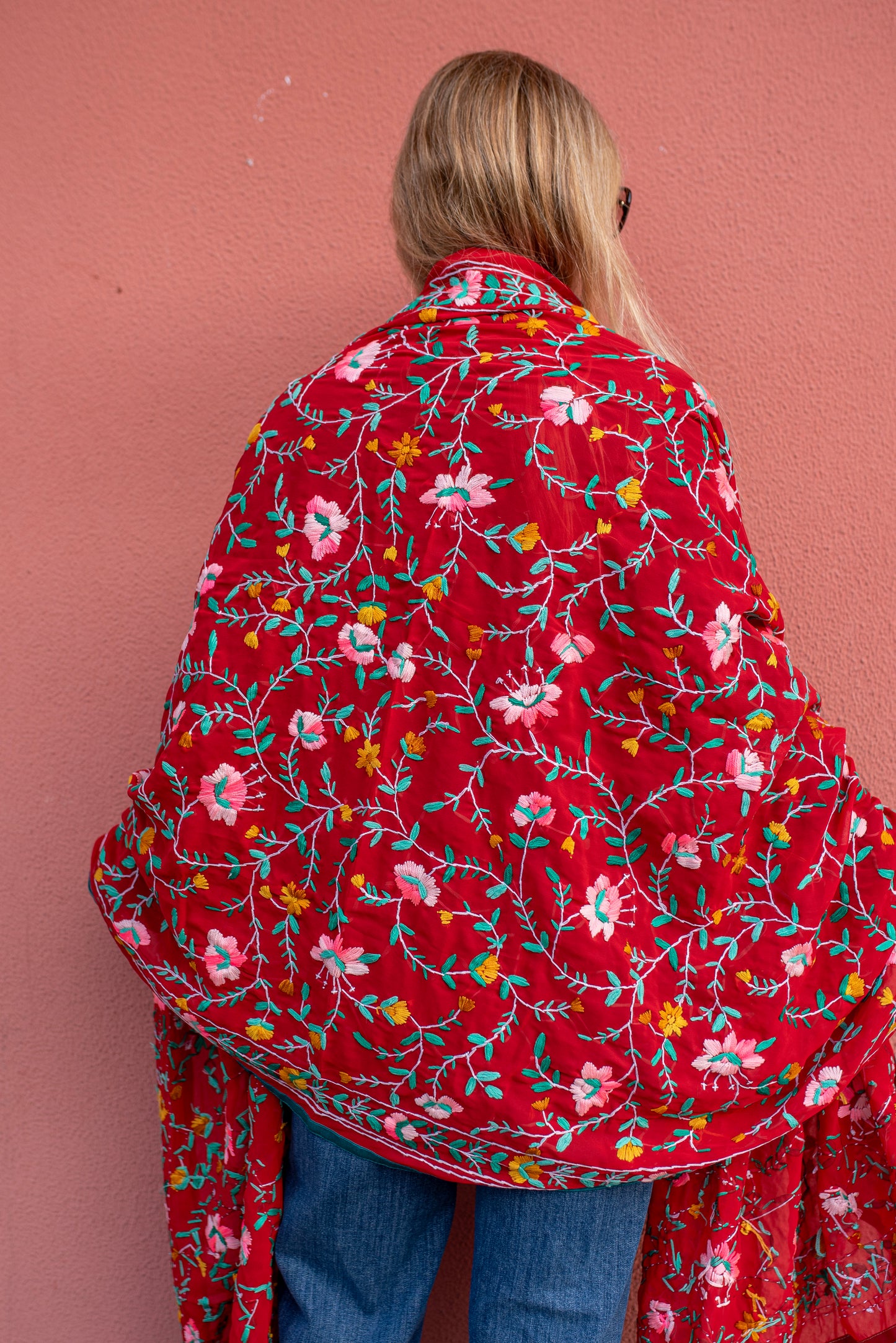 Shawl Embroidered