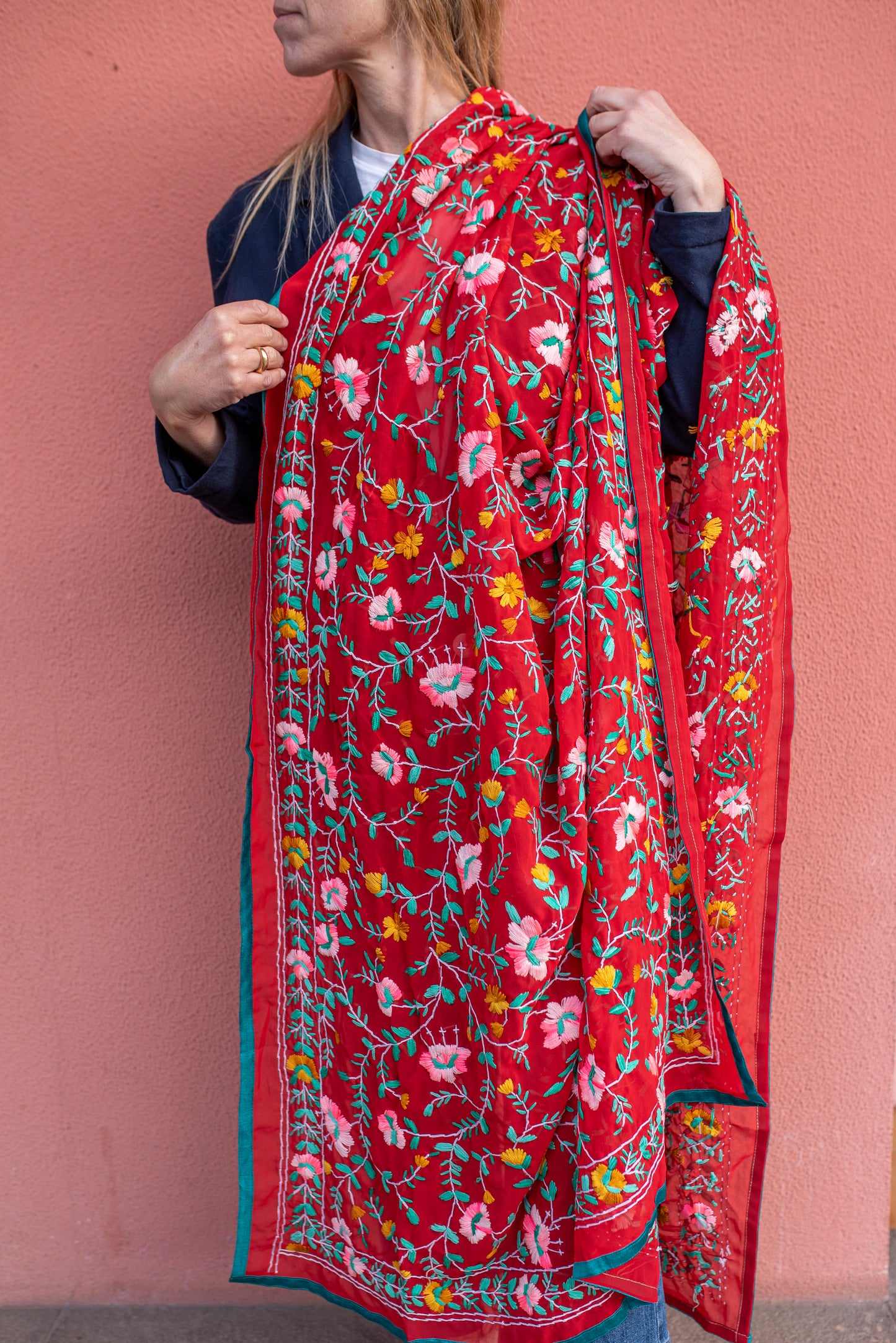 Shawl Embroidered
