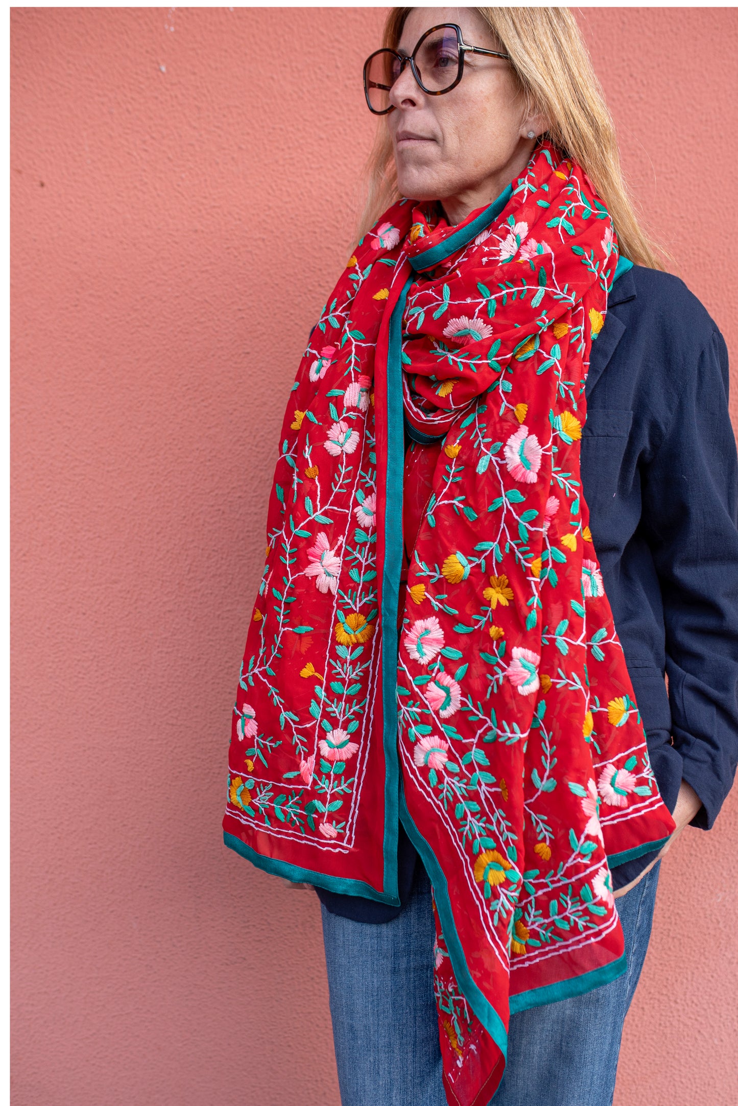 Shawl Embroidered
