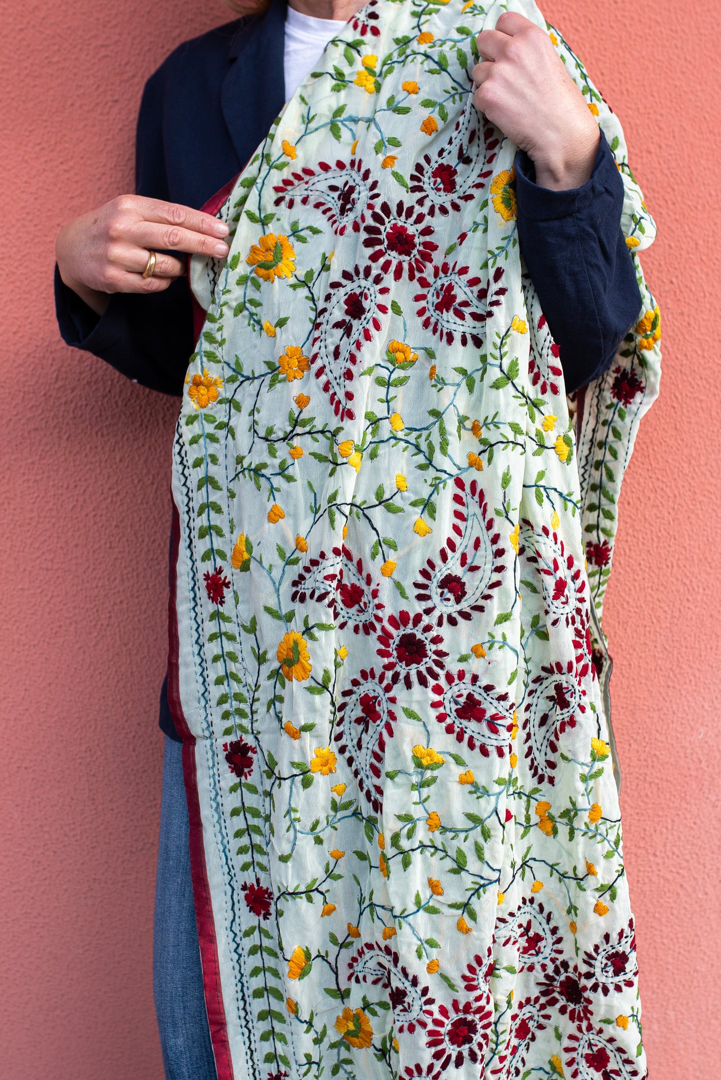 Shawl Embroidered