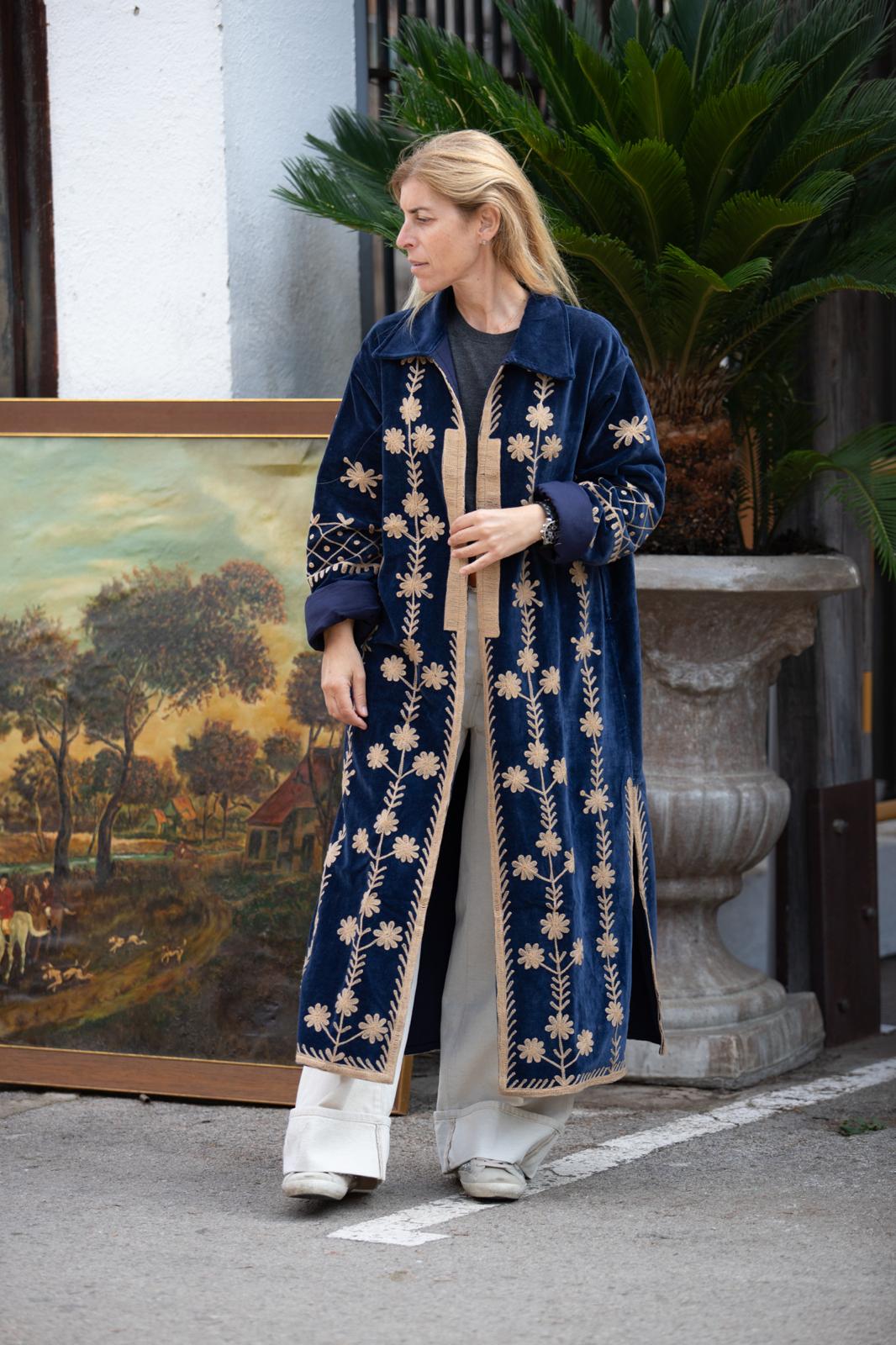 Velvet Embroidered Jacket