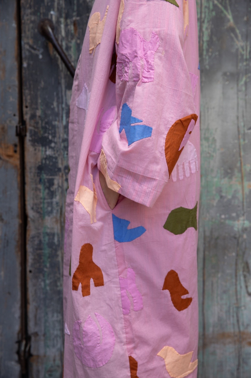 Amal light pink jacket