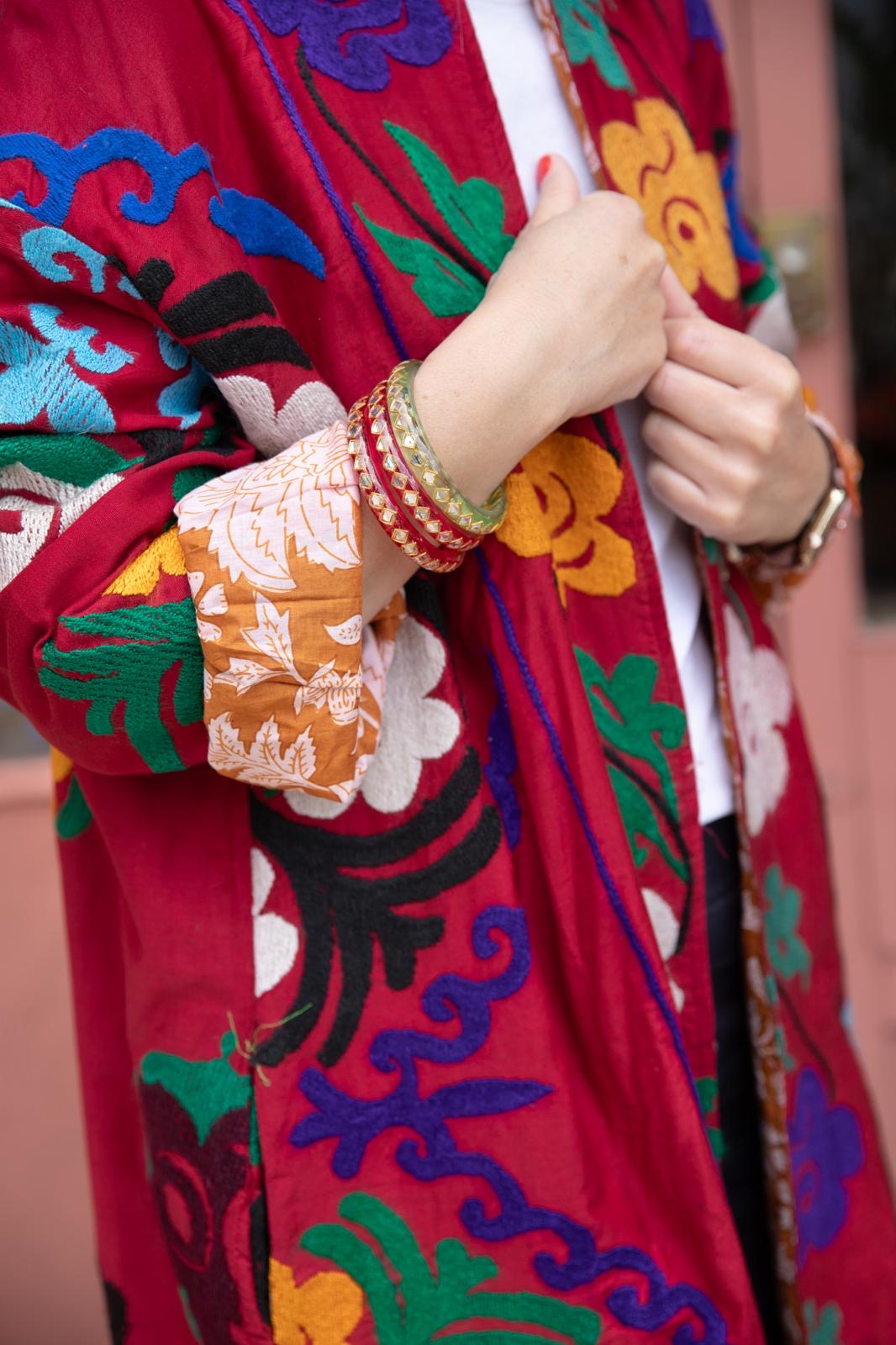 LONG VELVET SUZANI