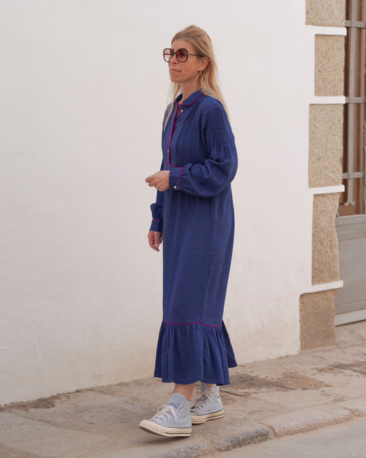 DEVA Navy Blue Dress