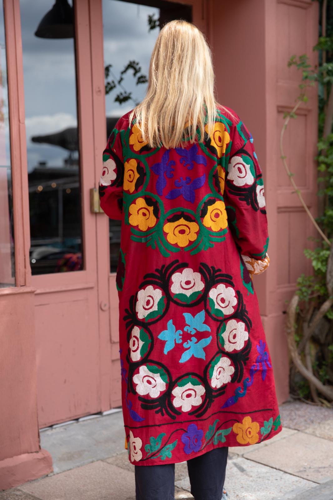 LONG VELVET SUZANI