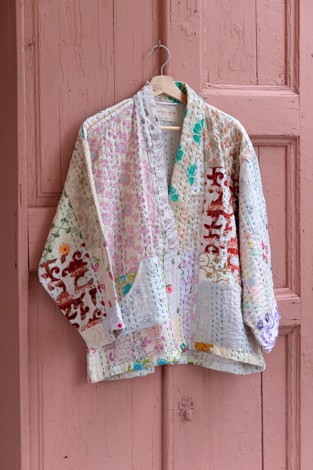 Old Kantha Patchwork Jacket