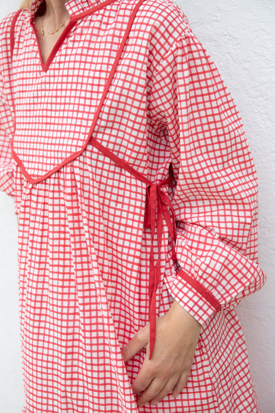 Vestido Vichy Rojo