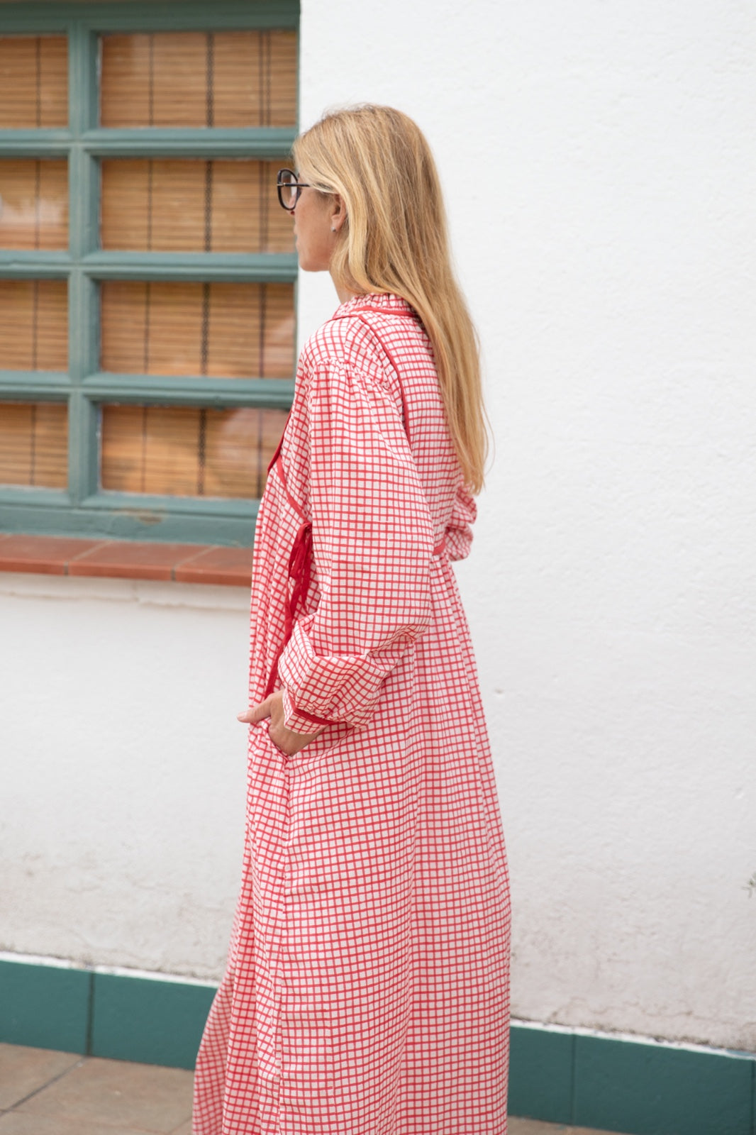 Vestido Vichy Rojo