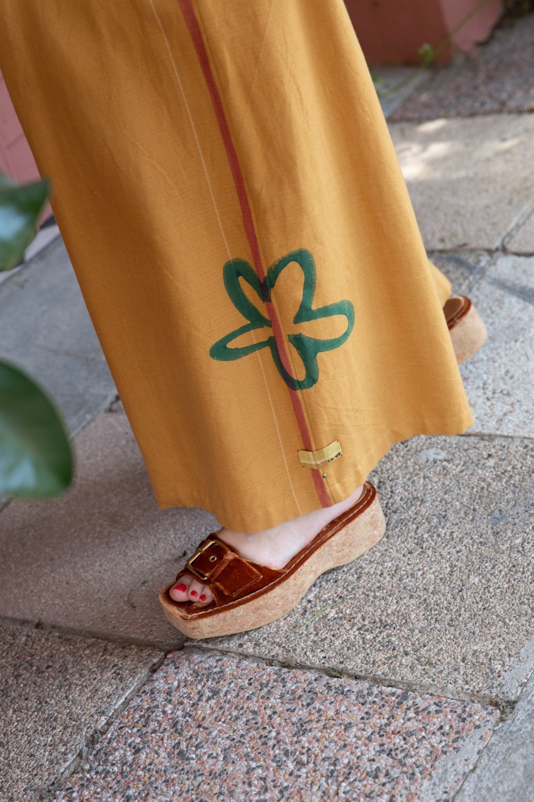 Mustard pants