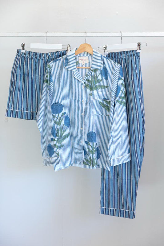 Udaipur Blue Pijama