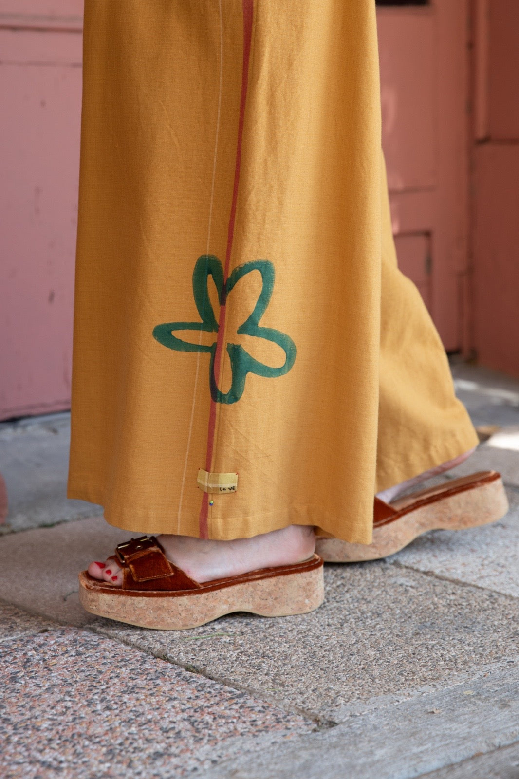 Mustard pants