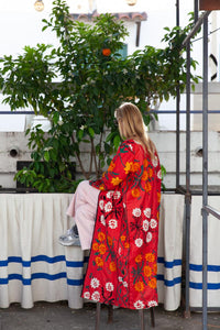 Long Suzani Kimono