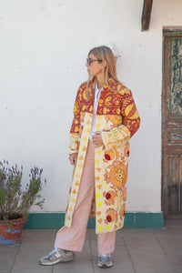 Long Suzani Kimono