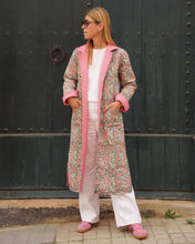 Carica l&#39;immagine nel visualizzatore di Gallery, Long quilted reversible kimono
