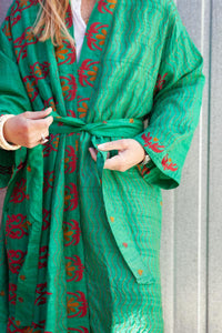 Silk Sari Kimono