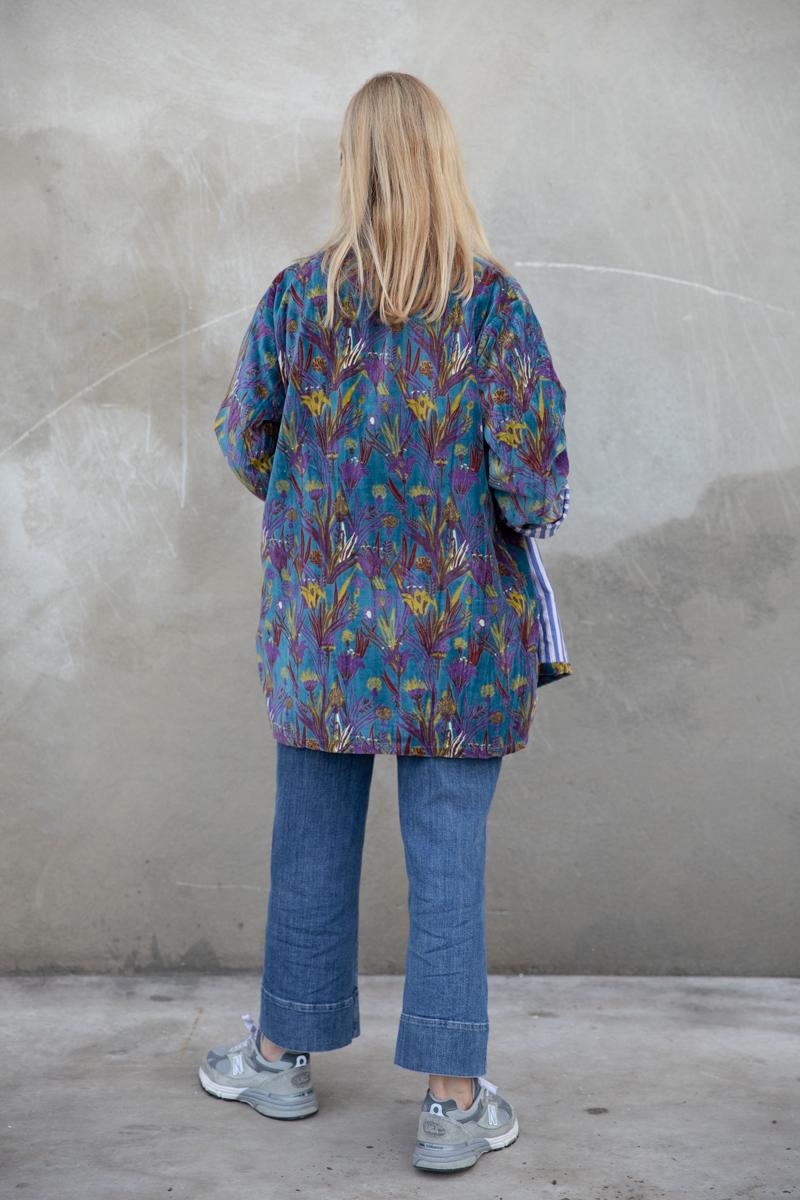 Velvet Kimono Short