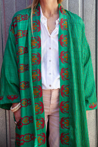 Silk Sari Kimono