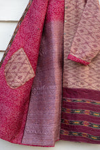 Load image into Gallery viewer, Silk ikat + Kashmiri embroidered
