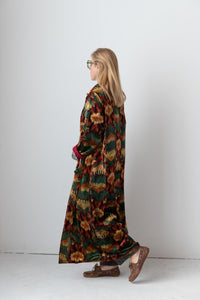 Meera Silk Velvet Coat