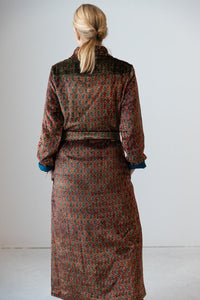 Meera Silk Velvet Coat