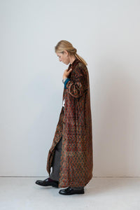 Meera Silk Velvet Coat