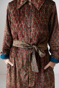 Meera Silk Velvet Coat