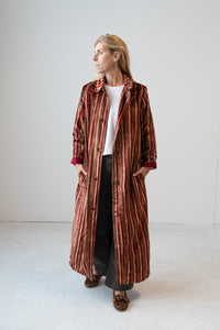 Meera Silk Velvet Coat