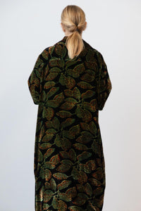 Meera Silk Velvet Coat