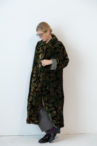 Meera Silk Velvet Coat