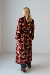 Meera Silk Velvet Coat