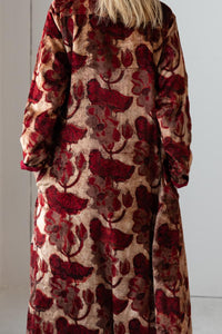 Meera Silk Velvet Coat