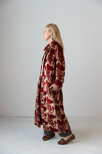 Meera Silk Velvet Coat